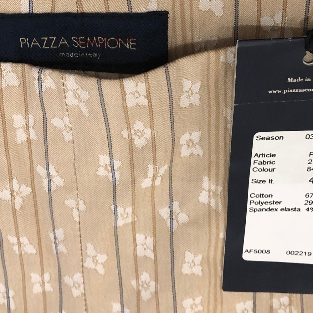 Piazza Sempione floral chic stretch skinnies  NWT - Picture 6 of 6
